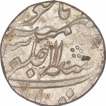 Bengal Presidency Silver One Rupee Coin of Murshidabad Mint of Year 1184.