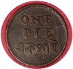Bengal-Presidency-Copper-One-Pie-Coin-of-Calcutta-Mint.