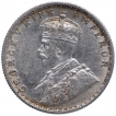  Bombay Mint Silver Half Rupee Coin of King George V of 1917