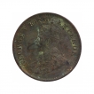 Calcutta-Mint-Bronze-One-Quarter-Anna-Coin-of-King-George-V-of-1918