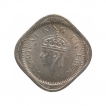 Calcutta-Mint-Cupro-Nickel-Two-Annas-Coin-of-King-George-VI-of-1946
