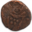 Copper-Half-Duit-Coin-of--Indo-Dutch-Negapatanam-Mint.