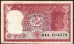 Rare Double Printing Error Two Rupees Note of 1985 Signed by R.N. Malhotra.