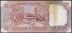 Insufficient ink Error Ten Rupees Note Signed by C. Rangarajan.