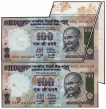 Very-Rare-Paper-Sheet-Fold-Cutting-Error-One-Hundred-Rupees-Notes-Signed-by-Y.V.-Reddy.