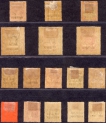 Gwalior Stamps, Overprinted on Edward VII Postage Stamps.