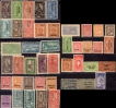 Travancore,-Travancore-Anchel-&-Cochin,-a-collection-of-44-Mint-Stamps.