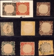 Rare-Set-of-Imperf-&-Perf-Bhopal-State-Stamps-of-1872-1897