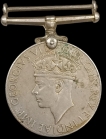 Copper Nickel War Medal of King George VI.