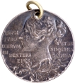 Diamond Jubilee Silver Medallion of Victoria Queen of United Kingdom.