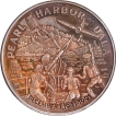 Pearl Harbour 50th Anniversary Commemorative Medallion of United States.