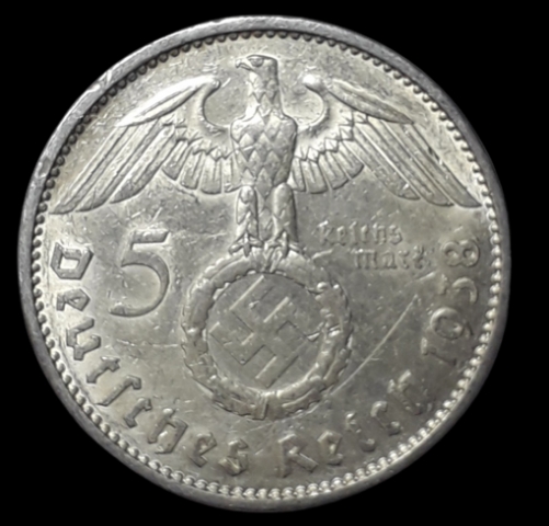Silver-5-Reichsmark-Coin-of-Germany-1938.