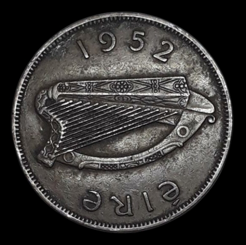 Ireland-One-Penny-Coin-Of-1952.