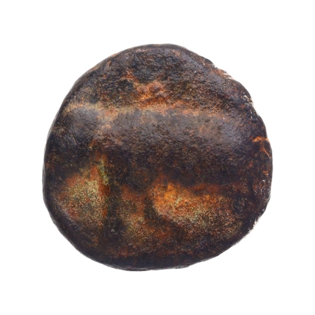 Achyutadevaraya Copper Kasu Coin of Vijayanagara Empire.