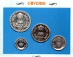 1993-Quit-India-Movement--UNC-Set-Bombay-Mint-Set-of-4-Coins.