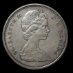 Silver-50-Cents-Coin-of-Elizabeth-II-Canada-of-1965.
