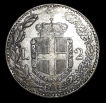 Silver-2-Lire-Coin-of-Umberto-I-Italy-of-1897.