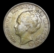 Silver-1-Gulden-Coin-of-Wilhelmina-Nederland-1929.