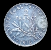 Silver-2-Francs-Coin-of-France-1916.