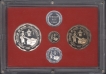 1980-Proof-Set-Rural-Womens-Advancement-Set-of-4-Coins--Bombay-Mint.