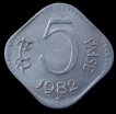 Republic-India-5-Paise-1982-Hyderabad-Mint.