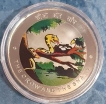 Panchatantra-Coloured-Souvenir-Coin-Set-,The-Crow-and-the-Snake-