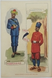 Indian-Police-Centenary-of-Hyderabad,-Maharasthra-1902-1909-Post-Card.