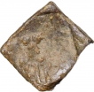 Lead-Coin-of-Rudrasen-III?-of-Western-Kshatrapa(300-400-AD)-