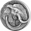 Ivory-Coast-2017-5000-F-ELEPHANT-Big-5-Mauquoy-5-Oz-Silver
