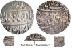 Independent  Rohilkhand Silver Rupee Mustafabad Shah Alam II