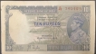 Ten-Rupees-Bank-Note Signed by-J-B-Taylor-issued-in-1938-of-S.-No.-G42-793425.
