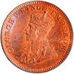 Rare-Calcutta-Mint-Bronze-One-Quarter-Anna-Coin-of-King-George-V-of-1916