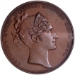 -William-IV-and-Queen-Adelaide-Bronze-Medal-issued-on-their-Coronation,-year-1831.