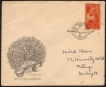FDC-of-Meera-Bai,-1st-October-1952-Bombay-Cancellation.