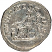 Caracalla Silver Denarius Coin of Roman Empire.