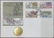 Germany’s-Special-Coin-with-Cover-of-Animal,-Transportation,-Cart-Themes-of-1990