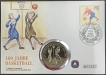 Niue-Special-Coin-with-Cover-of-Basketball-Themes-of-1991.