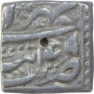 Akbar-Mughal-Emperor-Silver-Square-One-Rupee-Coin-Tatta-Mint-of-Mihr-Month.