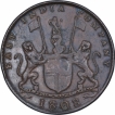 Madras-Presidency-Copper-Ten-Cash-Coin-of-Year-1808.