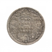 Bombay Mint Silver Two Annas Coin of Victoria Empress of 1898