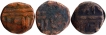 Lot-of-Three-Copper-Shivrai-Paisa-Coins-of-Maratha-Confederacy.