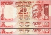 Very Rare-Serial-Number-Printing-Error-Twenty-Rupees-Notes-of-2014-Signed-by-Raghuram-G-Rajan.
