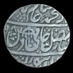 Rohilkhand Silver One Rupee Coin of Qasbah Panipat Mint.