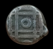 Chequered-type-Copper-Cash-Coin-of-Wadiyars-of-Mysore.