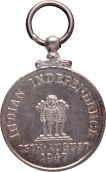 Indian-Independence-Medal-of-King-George-VI-of-1947-of-Silver.